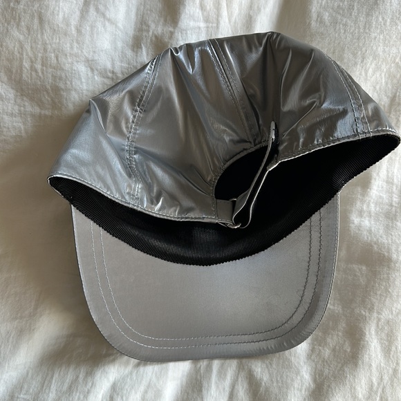 Moncler metallic cap. Designer hat. Designer baseball hat. - Picture 2 of 4
